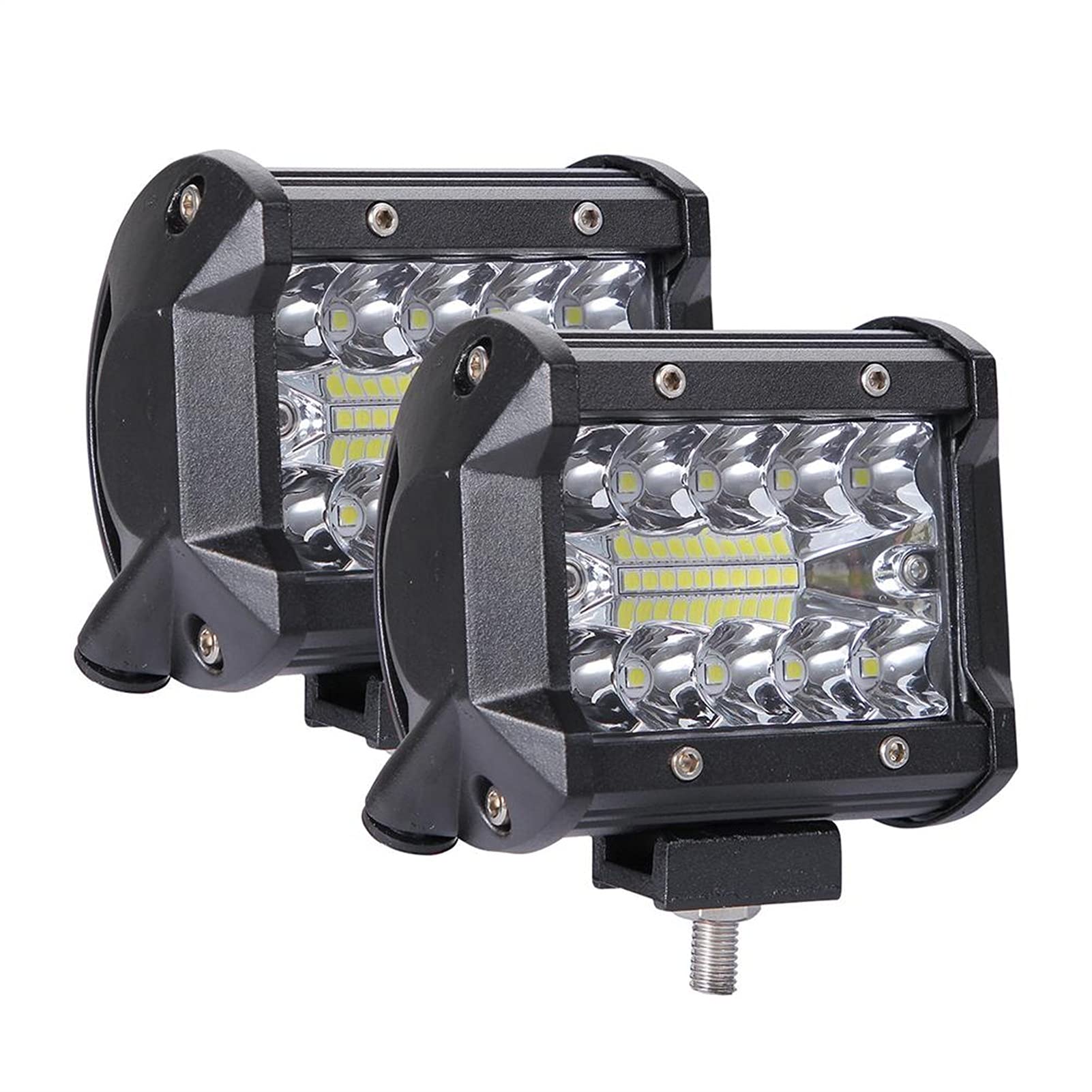 Amazon.co.jp: 4インチLEDバーLEDワークライトバーのオフロードボート